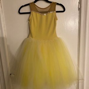 A wish come true yellow dress